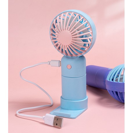 Беспроводной ручной портативный настольный вентилятор 5Вт  оптом-7