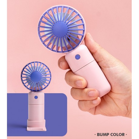 Беспроводной ручной портативный настольный вентилятор 5Вт  оптом-9