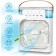 Электронный настольный осевой вентилятор Mini Cooling Fan с таймером 4 в 1  оптом