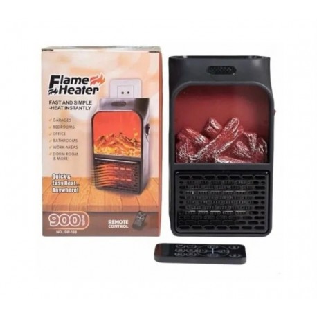 Мини обогреватель с LCD дисплеем Flame Heater  оптом-3