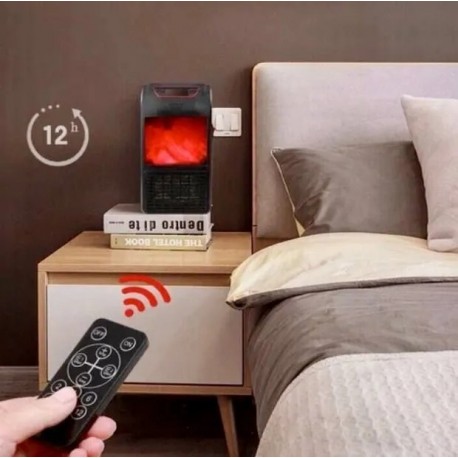 Мини обогреватель с LCD дисплеем Flame Heater  оптом-12