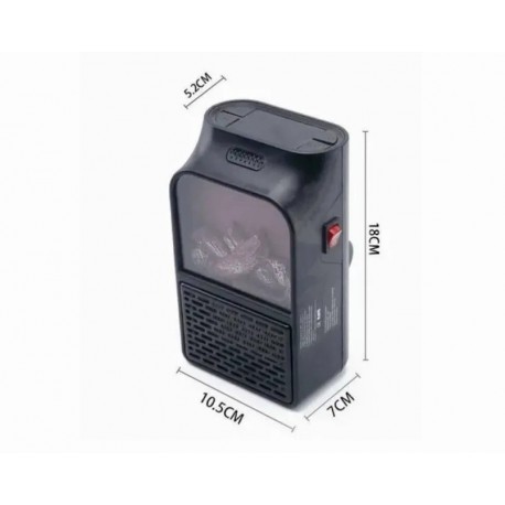Мини обогреватель с LCD дисплеем Flame Heater  оптом-10