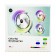 Переносной Портативный Вентилятор Colorful Desktop Fan с подсветкой  оптом