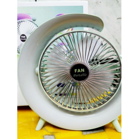 Переносной Портативный Вентилятор Colorful Desktop Fan с подсветкой  оптом-3