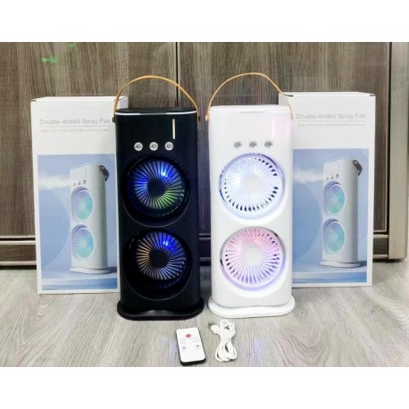 Двусторонний распылительный вентилятор Double ended Spray Fan с увлажнением воздуха  оптом-4