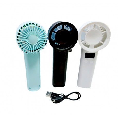 Мини-вентилятор настольный с цифровым дисплеем-1
