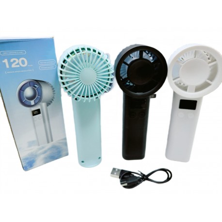 Мини-вентилятор настольный с цифровым дисплеем-2