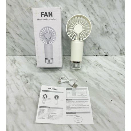 Настольный мини-вентилятор с распылителем воды-4