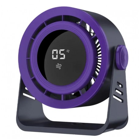 Настольный сенсорный круглый вентилятор DESKTOP CIRCULAR FAN 5 Вт с сильным ветром