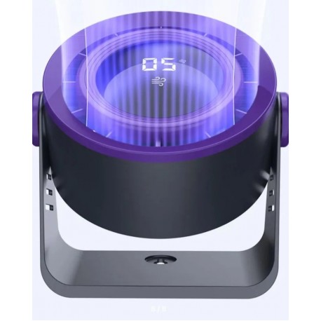 Настольный сенсорный круглый вентилятор DESKTOP CIRCULAR FAN 5 Вт с сильным ветром-1