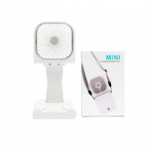 Портативный карманный ручной вентилятор Powerbank, 3 скорости 