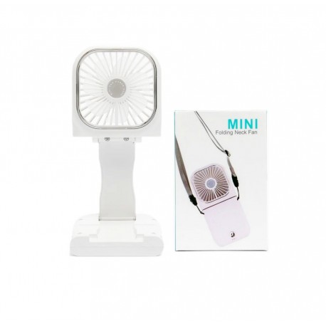 Портативный карманный ручной вентилятор Powerbank, 3 скорости  оптом