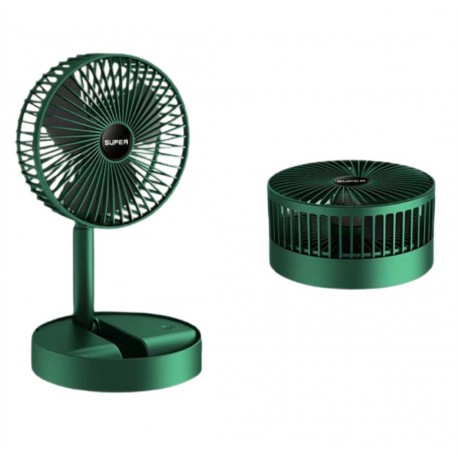 Складной вентилятор настольный аккумуляторный для дома, офиса