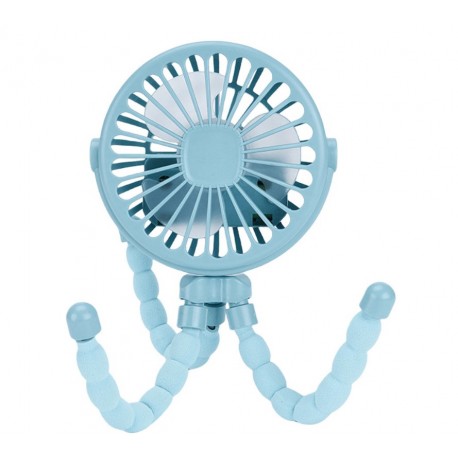 Мини-вентилятор для детской коляски с гибким штативом-1