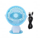 Настольный вентилятор на прищепке 