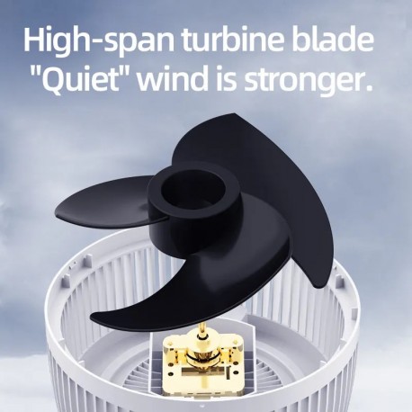 Складной настольный вентилятор Air Circulator Fan Stable  оптом-2