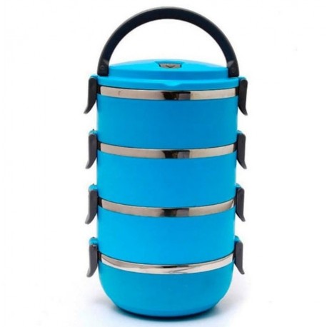 Ланч бокс Lunch Box четырехъярусный 2,8 л  оптом-1