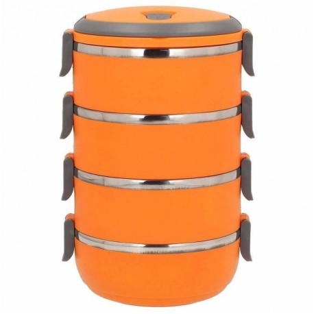 Ланч бокс Lunch Box четырехъярусный 2,8 л  оптом-3