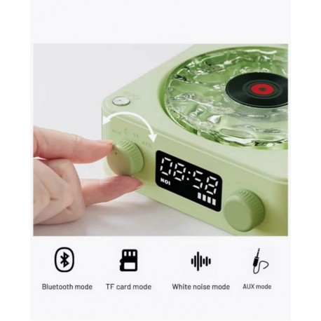 Портативная мини колонка-ночник MouZYuan беспроводная Bluetooth,  с LED-подсветкой-3