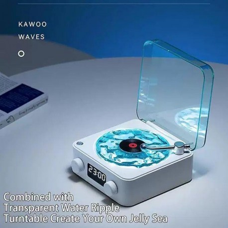 Портативная мини колонка-ночник MouZYuan беспроводная Bluetooth,  с LED-подсветкой-5