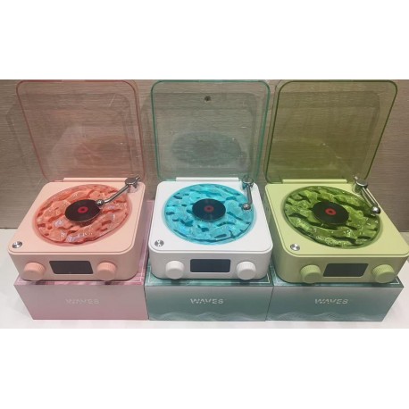 Портативная мини колонка-ночник MouZYuan беспроводная Bluetooth,  с LED-подсветкой-7