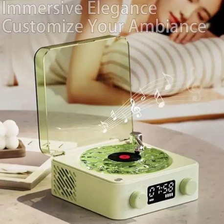 Портативная мини колонка-ночник MouZYuan беспроводная Bluetooth,  с LED-подсветкой-9