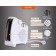 Мини портативный электрический тепловентилятор Small White Heather, 3 режима  оптом