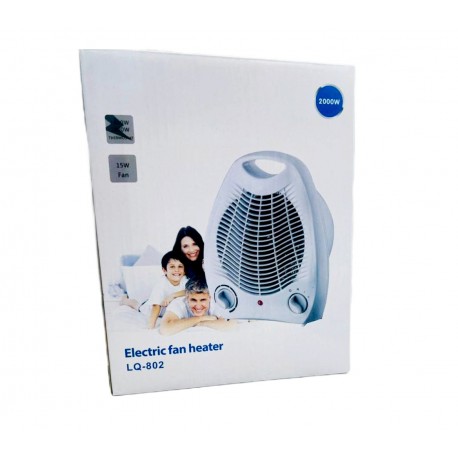 Тепловентилятор 2000W 15W Fan  Electric fan heater LQ-802 электрический напольный-3
