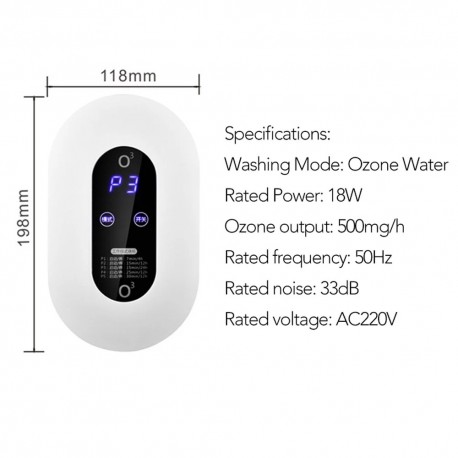 Очиститель-Озонатор Воздуха AIR PURIFIER для дома 5 кв.м, 5Вт  оптом-4