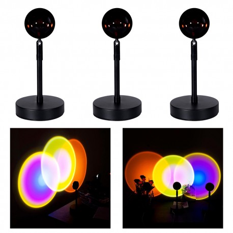 Декоративная лампа с проекцией заката Sunset Lamp  оптом-2