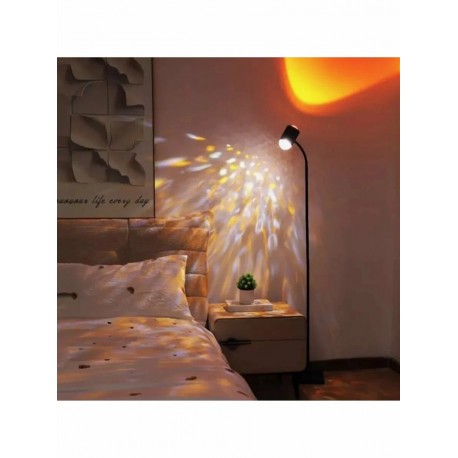 Светодиодная двойная лампа с проекцией заката "Закатный свет"  оптом-7