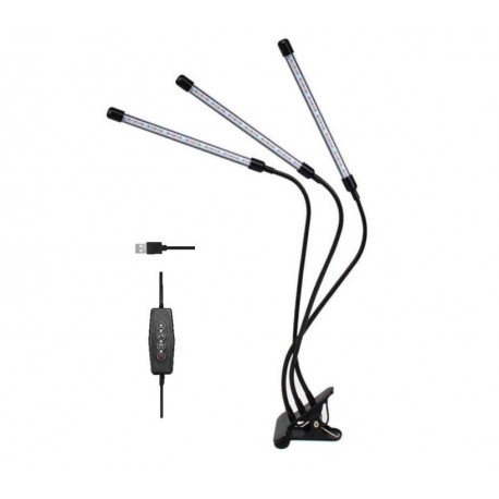 Фитолампа для выращивания растений в помещении, 3 лампы  оптом