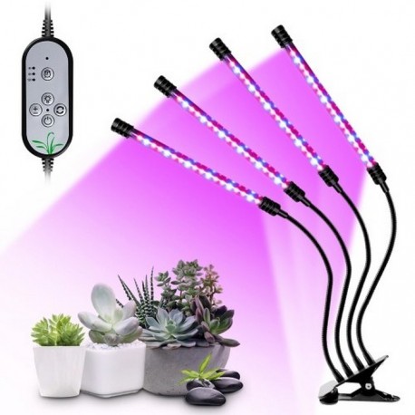 Фитолампа для выращивания растений в помещении, 4 лампы  оптом-3