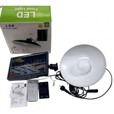 Подвесная лампа на солнечной батарее, одинарная-1