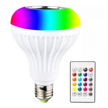Лампочка-колонка Led Music Bulb Лампа диско блютус с динамиком 7 Вт Е27  оптом
