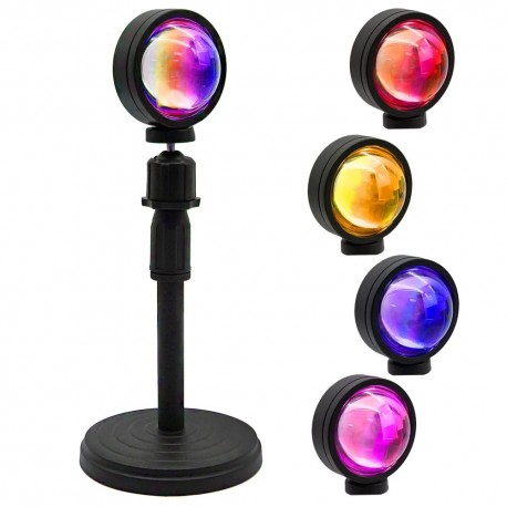 Декоративная лампа с проекцией заката Projection Lamp YD-009  оптом