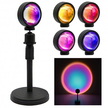 Декоративная лампа с проекцией заката Projection Lamp YD-009  оптом-7