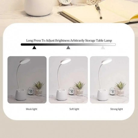 Настольная светодиодная лампа LED Table Lamp сенсорный датчик, на аккумуляторе  оптом-5