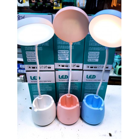 Настольная светодиодная лампа LED Table Lamp сенсорный датчик, на аккумуляторе  оптом-6