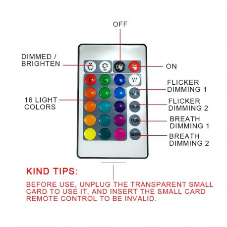 Лампа-проектор квадратная настольная, Пульсация воды с пультом 16 цветов  оптом-2