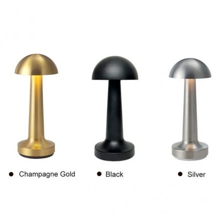 Металлическая беспроводная настольная лампа для ресторана, бара  оптом-1