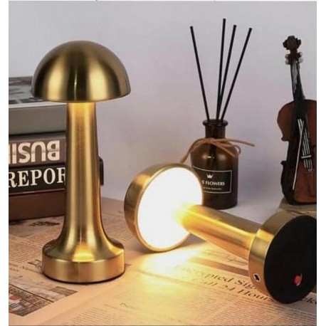 Металлическая беспроводная настольная лампа для ресторана, бара  оптом-5