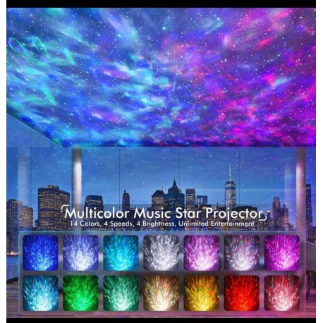 Проектор Яйцо Динозавра Звездное Небо с пультом, 14 цветов, 4 уровня скорости и яркости  оптом-9
