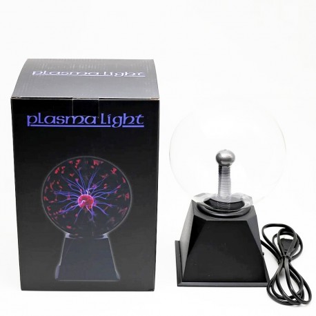 Светильник Плазменный Шар plasma light с молниями  оптом-1