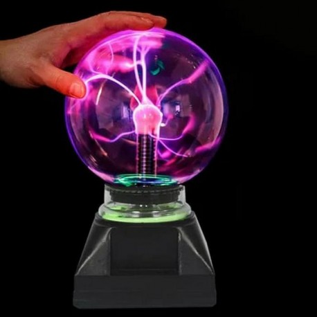 Светильник Плазменный Шар plasma light с молниями  оптом-6