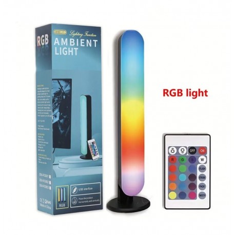 Светодиодный RGB-светильник, 16 цветов и синхронизация с музыкой  оптом-4