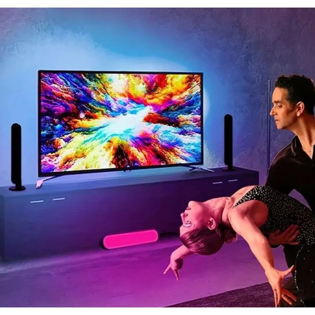 Светодиодный RGB-светильник, 16 цветов и синхронизация с музыкой  оптом-7