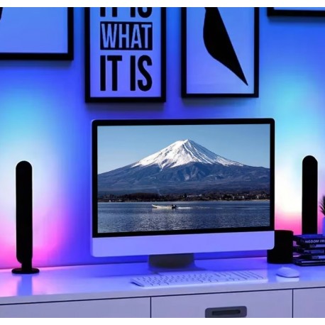 Светодиодный RGB-светильник, 16 цветов и синхронизация с музыкой  оптом-8