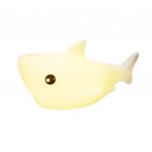 Силиконовый детский ночник-светильник Shark Silicone Lamp АКУЛА