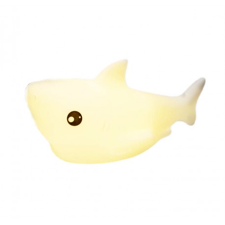 Силиконовый детский ночник-светильник Shark Silicone Lamp АКУЛА оптом